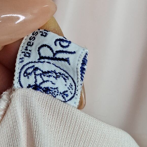 Vintage 60s Radcliffe Long Maxi Nightgown Nylon 38 M/L Lace Coquette Romantic - Picture 4 of 11